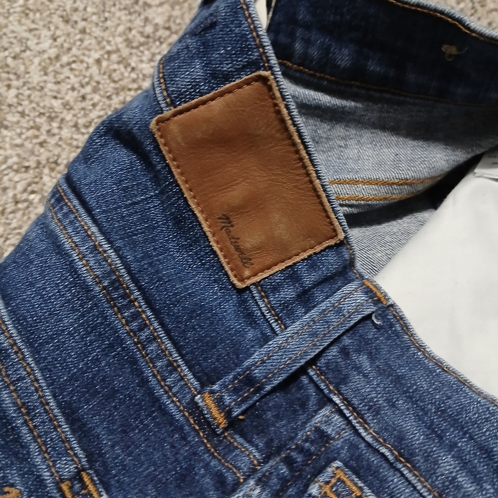 Madewell Classic Blue Women's Jeans‎ Slim Straight - Picture 5 of 11